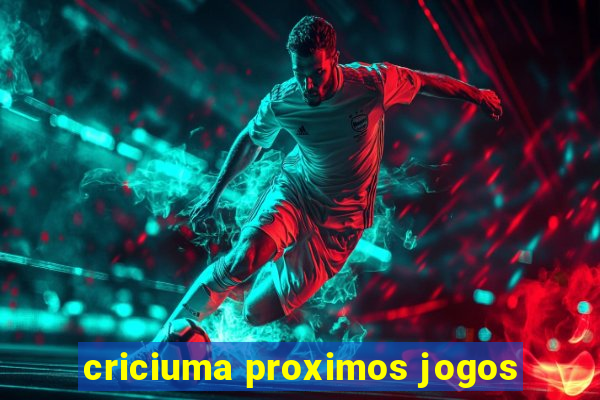 criciuma proximos jogos